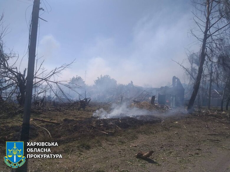 Наслідки обстрілу Куп'янщини