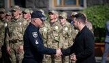 Head of the National Police Vyhivskyi and Zelenskyy