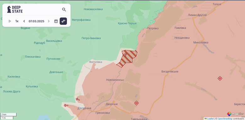 Росіяни просунулись біля Фиголівки