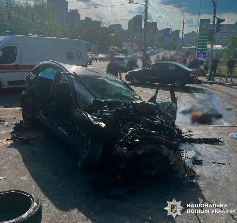 ДТП в Киеве 5 июня