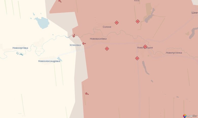 Карти просування ворога