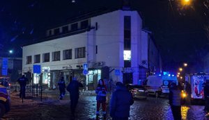 Explosions in Lviv on the night of 22 February