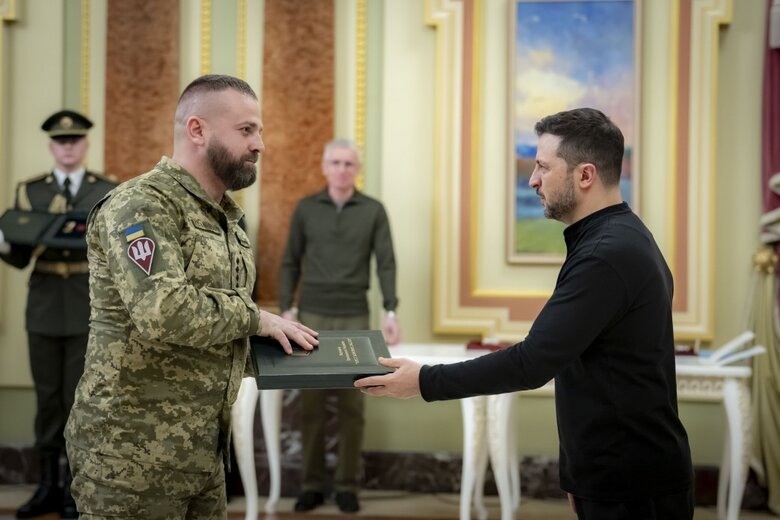 Zelenskyy awarded the heroes of the Kursk operation