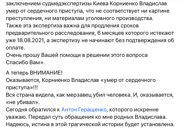 У справі про вбивство водієм пішохода не можуть провести експертизу - немає грошей 02