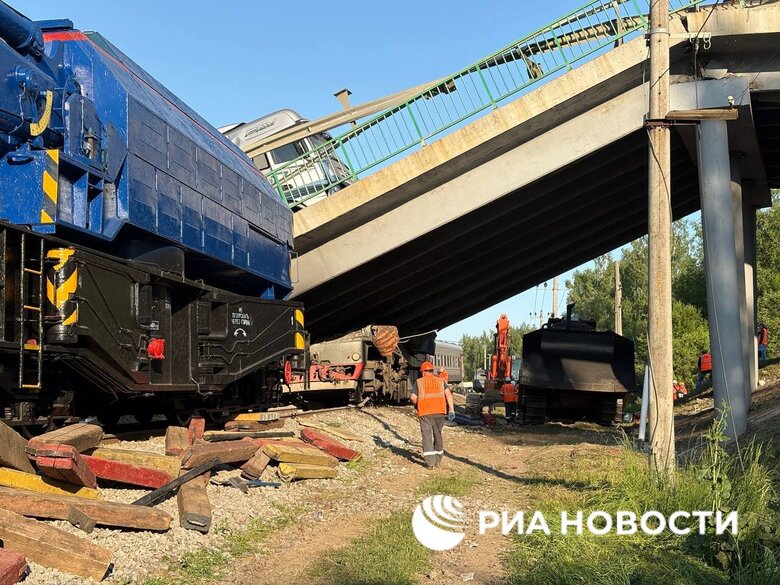 подрыв моста в РФ