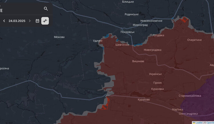 Russians advance near Rozlyv and Tarasivka - DeepState