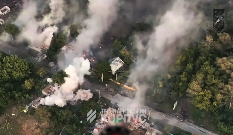 Танкісти 3 ОШБр знищують ворожі позиції на Лиманському напрямку: " Перетворюємо їх на мотлох". ВIДЕО