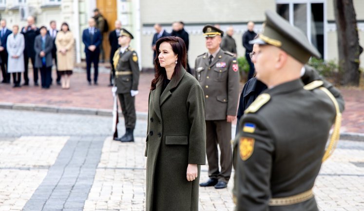 Прем’єрка Литви Ругінене здійснила перший візит до Києва. ФОТО