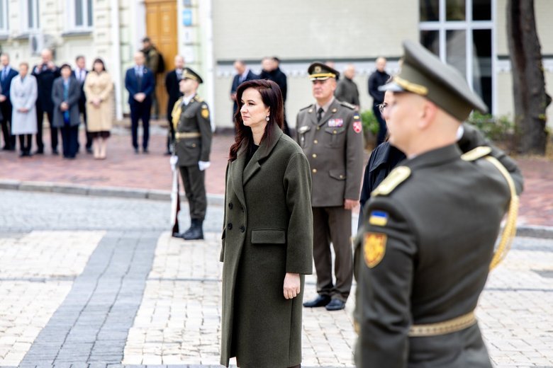 Lithuanian Prime Minister Inga Rūginienė arrived in Kyiv
