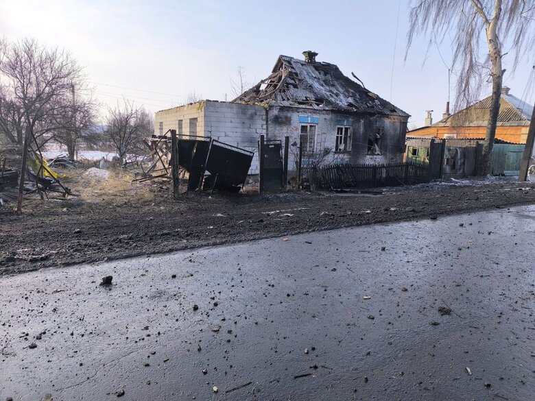 РФ вдари КАБом по Золочеву на Харківщині 21 лютого 2025 року