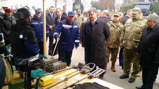 оружие порошенко выставка вооружение 