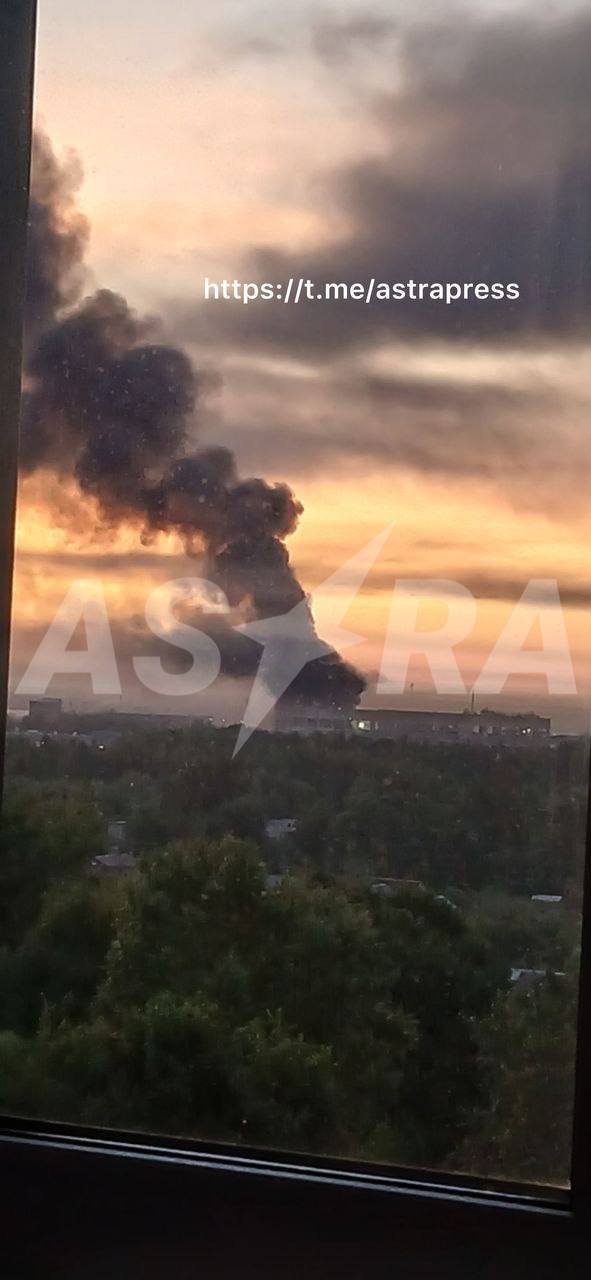 Пожежа в Москві