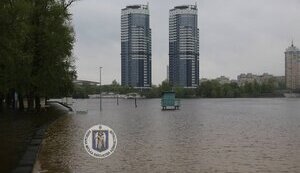 Water rise in Dnipro: there is flooding in Muromets Park and Hydropark. VIDEO&PHOTOS