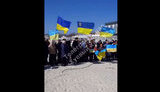 Проукраїнський мітинг відбувся у Залізному Порті на Херсонщині. ВIДЕО