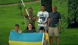 Иностранным фанам удалось поиграть в футбол на пляже Табачника в Конче-Заспе: Я шокирован роскошью. + ВИДЕО.