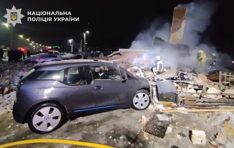 Взрыв газа на СТО во Львовской области