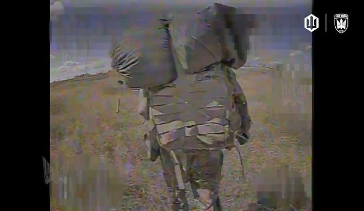 Madyar’s Birds drone strikes occupier below waist: invader blown to pieces. VIDEO