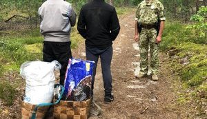 Двое жителей Ривненщины в зоне отчуждения ЧАЭС собирали чернику на продажу, - Госпогранслужба. ФОТОрепортаж