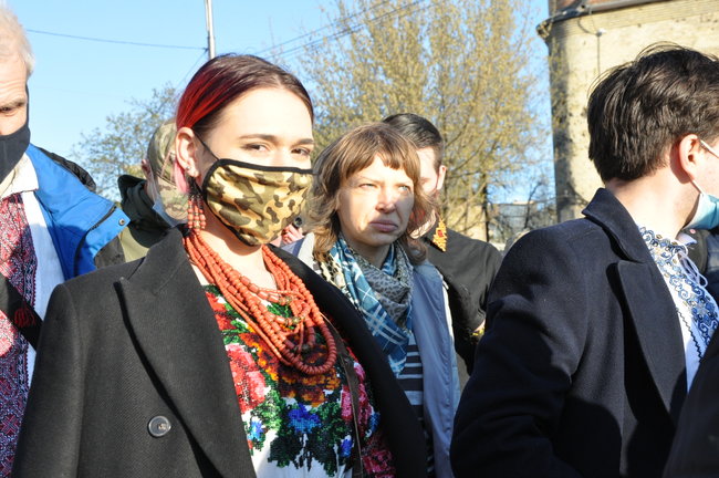 У центрі Києва відбувся марш вишиванок на честь дивізії СС Галичина 16