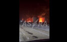 oil depot in Krasnodar Krai is on fire