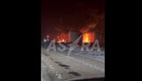 oil depot in Krasnodar Krai is on fire
