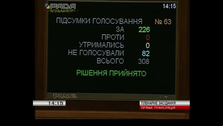 Rada approves amnesty act-2016, considers Poroshenko’s proposals. PHOTO
