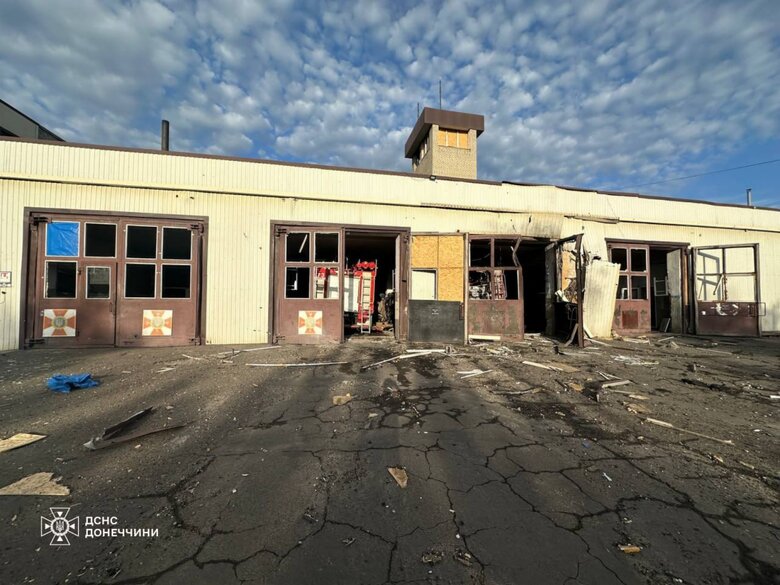 Окупанти 9 вересня обстріляли пожежну частину у Донецькій області