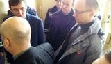 В больницу к Тимошенко приехали Яценюк, Турчинов и Луценко. ФОТО