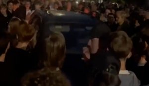Clash between civilians and TCR broke out in Lviv: a crowd overturned a military vehicle; Sadovyi responded. VIDEO