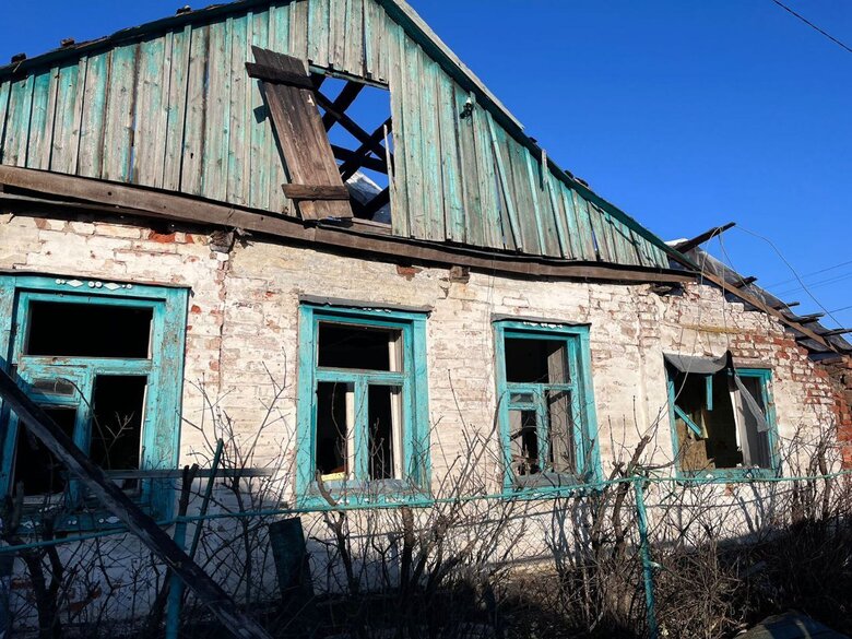 Наслідки обстрілу Нікополя 29 січня