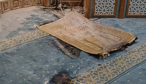 Неизвестный пытался поджечь мечеть во Львове. ФОТО