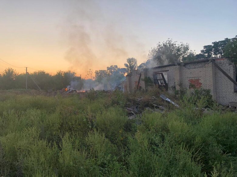 Kharkiv region: drone strikes in Izyum district, shelling of Vovchansk 02