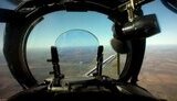 Ликвидация российского беспилотника "Орлан-10" украинским ударным вертолетом Ми-24. ВИДЕО