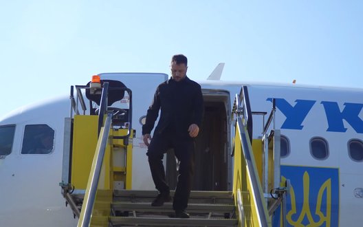 Zelenskyy arrived in Denmark. VIDEO