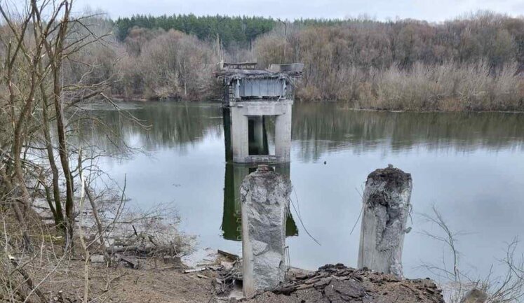 Troops of Russian Federation blew up bridge over river Sejm from Putivl to Sumy, - Zhyvytsky. PHOTO