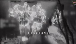 Дрон попадает в машину с оккупантами