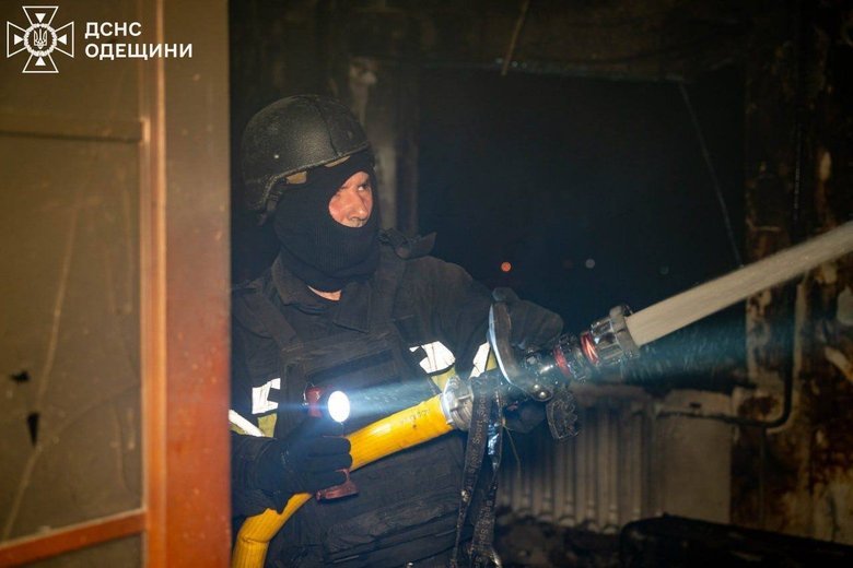 последствия ударов по Одессе