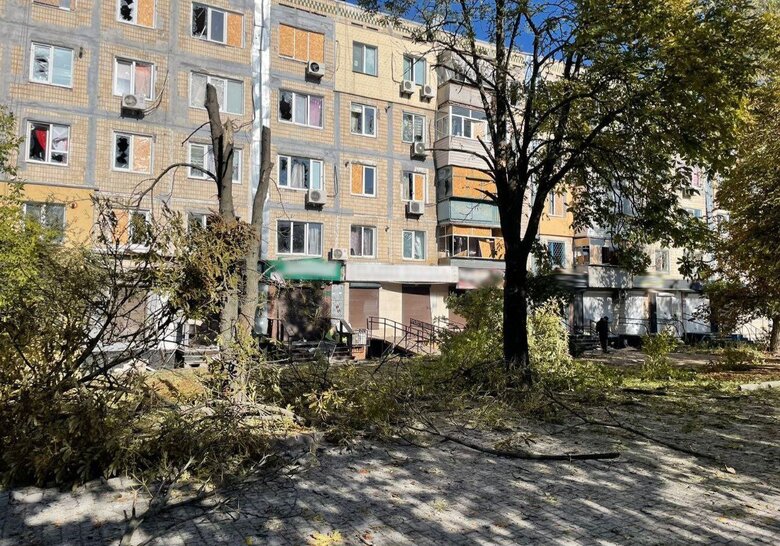 удар по Нікополю