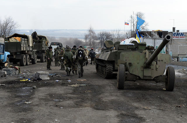 донбасс разруха град боевики дебальцево дап