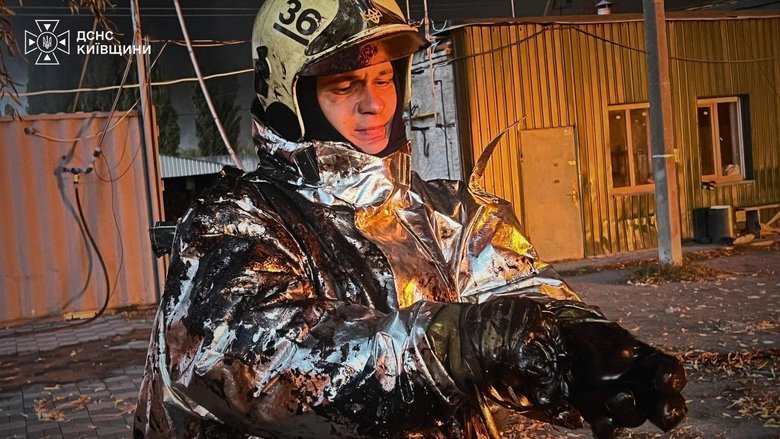 удар рф по підприємству на Київщині