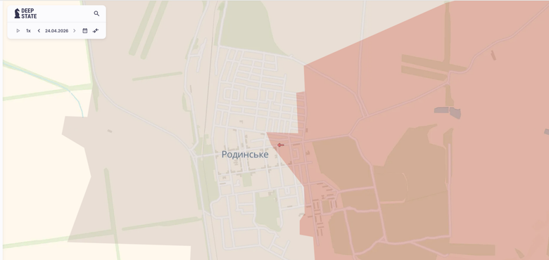 Russian advances recorded in Rodynske