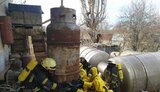 На одному з підприємств в Одесі стався витік небезпечної хімічної речовини. ФОТОрепортаж