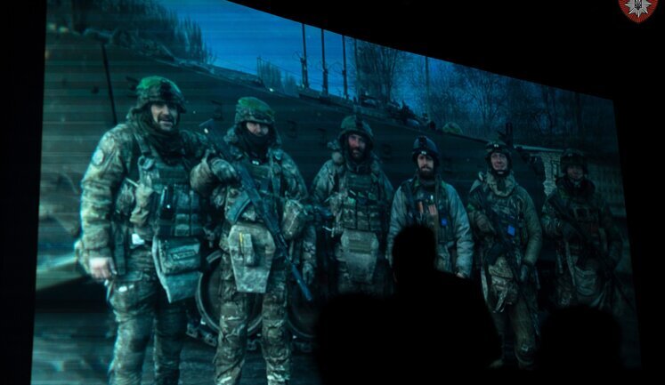 "35 Days of Defence of Toretsk": Butusov’s film about battles of "Liut" brigade was screened in Kyiv. VIDEO+PHOTOS