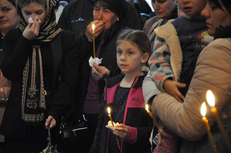 Farewell to cyborg paratrooper of 95th Brigade Ruslan Borovik, who died in battles with Russian occupiers in east, said goodbye in Kyiv 42