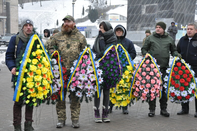 Із загиблим українським воїном Денисом Галушком попрощалися у Києві 22