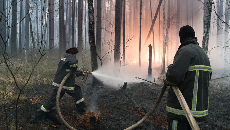 День з пожежниками на передовій. Фотозвіт