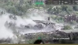 210 полк та Повітряні сили знищили позицію рашистів