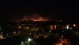 У Броварах спалахнула масштабна пожежа через підпал сухої трави. Вогонь видно за кілька кілометрів. ВIДЕО