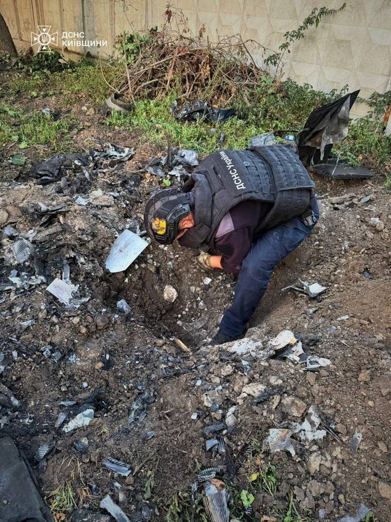 Kyiv region after shelling