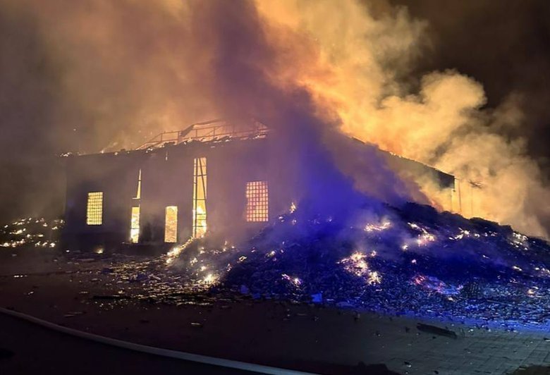 Wine factory destroyed in Odesa region